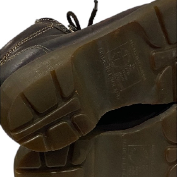 Dr Martens 8542 Vintage Brown Chunky Lace Up Boot Made in England Women's Size 6 - Picture 7 of 8